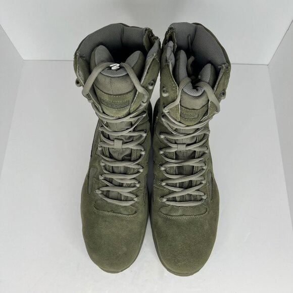 Reebok Mens RB8990 Sage Green Rapid Response With Zipper Size 14M Tactical Boots main image 4